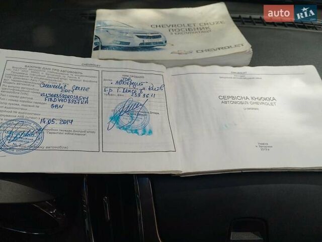 Серый Шевроле Круз, объемом двигателя 1.8 л и пробегом 162 тыс. км за 8000 $, фото 17 на Automoto.ua