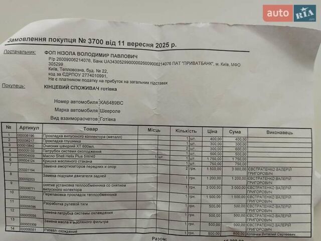 Серый Шевроле Круз, объемом двигателя 1.8 л и пробегом 162 тыс. км за 8000 $, фото 18 на Automoto.ua