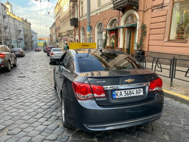 Серый Шевроле Круз, объемом двигателя 1.4 л и пробегом 129 тыс. км за 6900 $, фото 2 на Automoto.ua