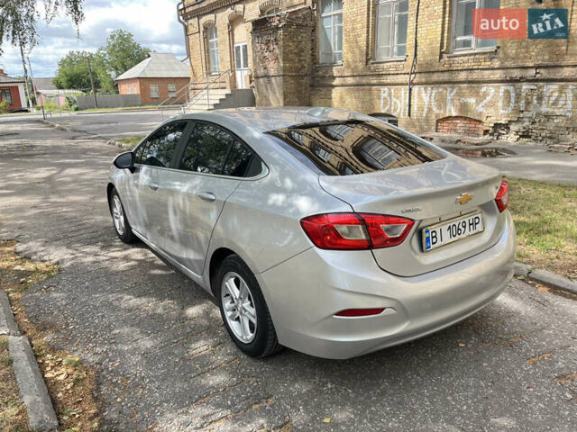 Серый Шевроле Круз, объемом двигателя 1.4 л и пробегом 162 тыс. км за 9200 $, фото 7 на Automoto.ua