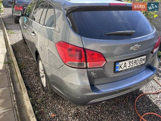Серый Шевроле Круз, объемом двигателя 1.8 л и пробегом 221 тыс. км за 7000 $, фото 4 на Automoto.ua