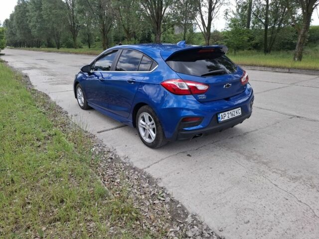 Шевроле Круз 2016 в Запорожье на Automoto.ua Синий Шевроле Круз, объемом двигателя 1.4 л и пробегом 138 тыс. км за 9700 $, фото 1 на Automoto.ua