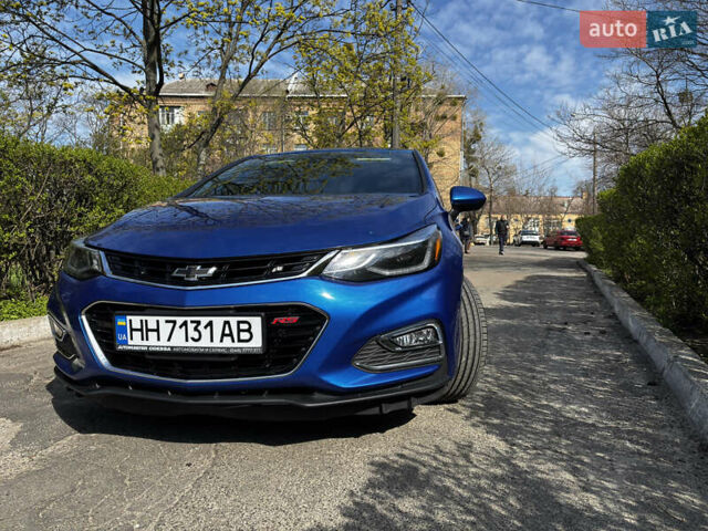 Синий Шевроле Круз, объемом двигателя 1.4 л и пробегом 123 тыс. км за 10900 $, фото 2 на Automoto.ua