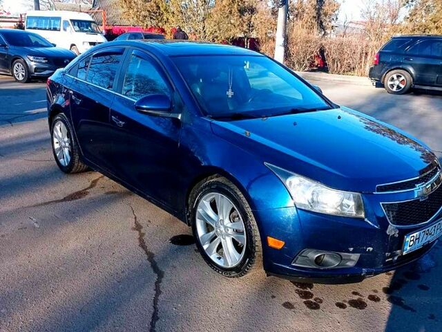 Синий Шевроле Круз, объемом двигателя 1.4 л и пробегом 181 тыс. км за 5500 $, фото 1 на Automoto.ua