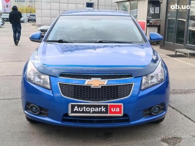 Синий Шевроле Круз, объемом двигателя 1.6 л и пробегом 161 тыс. км за 6850 $, фото 1 на Automoto.ua