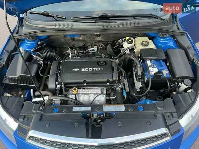 Синий Шевроле Круз, объемом двигателя 1.8 л и пробегом 127 тыс. км за 7500 $, фото 18 на Automoto.ua