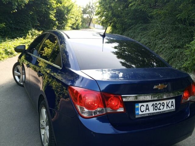 Синий Шевроле Круз, объемом двигателя 1.4 л и пробегом 260 тыс. км за 6400 $, фото 2 на Automoto.ua