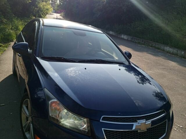 Синий Шевроле Круз, объемом двигателя 1.4 л и пробегом 260 тыс. км за 6400 $, фото 1 на Automoto.ua