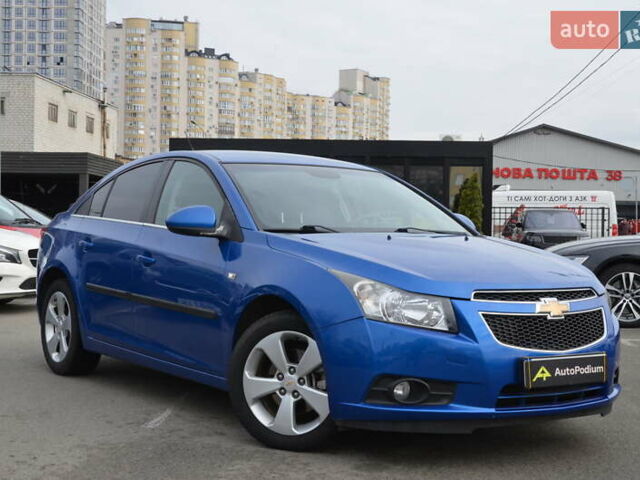 Синий Шевроле Круз, объемом двигателя 2 л и пробегом 160 тыс. км за 8999 $, фото 11 на Automoto.ua