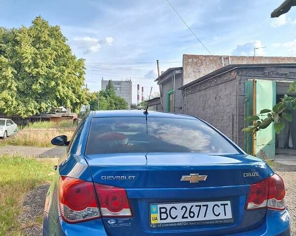 Синий Шевроле Круз, объемом двигателя 1.8 л и пробегом 202 тыс. км за 8950 $, фото 1 на Automoto.ua
