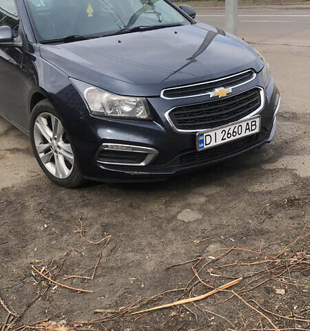 Синий Шевроле Круз, объемом двигателя 1.39 л и пробегом 218 тыс. км за 6500 $, фото 3 на Automoto.ua