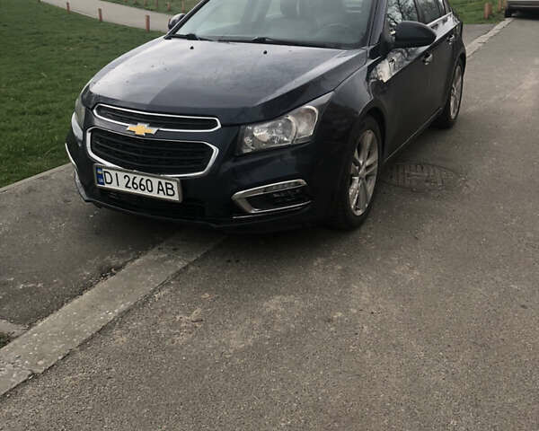 Синий Шевроле Круз, объемом двигателя 1.39 л и пробегом 218 тыс. км за 6500 $, фото 1 на Automoto.ua