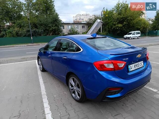 Синий Шевроле Круз, объемом двигателя 1.4 л и пробегом 207 тыс. км за 8600 $, фото 7 на Automoto.ua