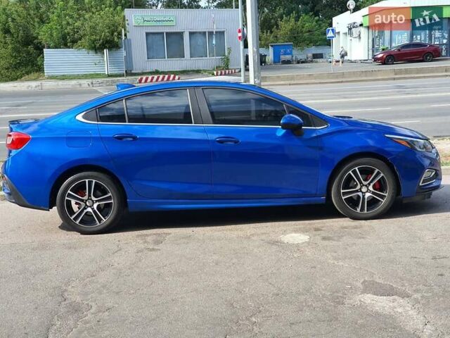 Синій Шевроле Круз, об'ємом двигуна 1.4 л та пробігом 115 тис. км за 9900 $, фото 1 на Automoto.ua