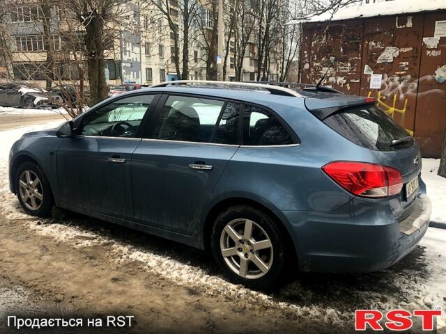 Синий Шевроле Круз, объемом двигателя 2 л и пробегом 293 тыс. км за 7500 $, фото 1 на Automoto.ua