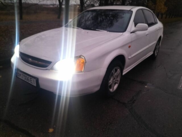 Шевроле Эпика 2004 в Сумах на Automoto.ua Белый Шевроле Эпика, объемом двигателя 2 л и пробегом 210 тыс. км за 3500 $, фото 1 на Automoto.ua