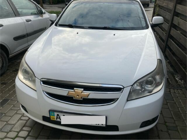 Білий Шевроле Епіка, об'ємом двигуна 2 л та пробігом 296 тис. км за 5100 $, фото 2 на Automoto.ua