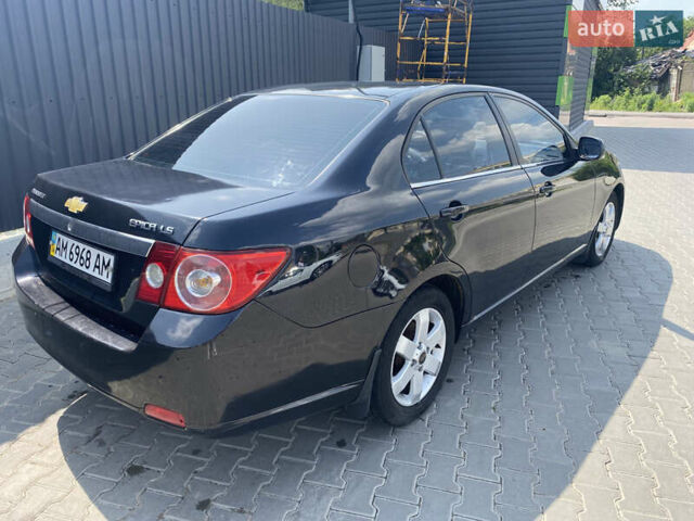 Черный Шевроле Эпика, объемом двигателя 1.99 л и пробегом 148 тыс. км за 4800 $, фото 4 на Automoto.ua