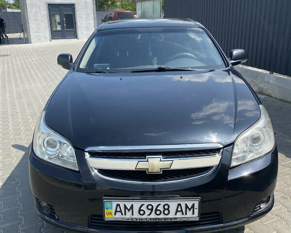 Черный Шевроле Эпика, объемом двигателя 1.99 л и пробегом 148 тыс. км за 4800 $, фото 1 на Automoto.ua