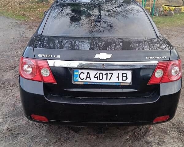 Черный Шевроле Эпика, объемом двигателя 1.99 л и пробегом 220 тыс. км за 4700 $, фото 5 на Automoto.ua