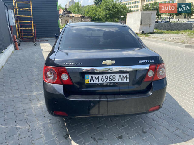 Черный Шевроле Эпика, объемом двигателя 1.99 л и пробегом 148 тыс. км за 4800 $, фото 6 на Automoto.ua