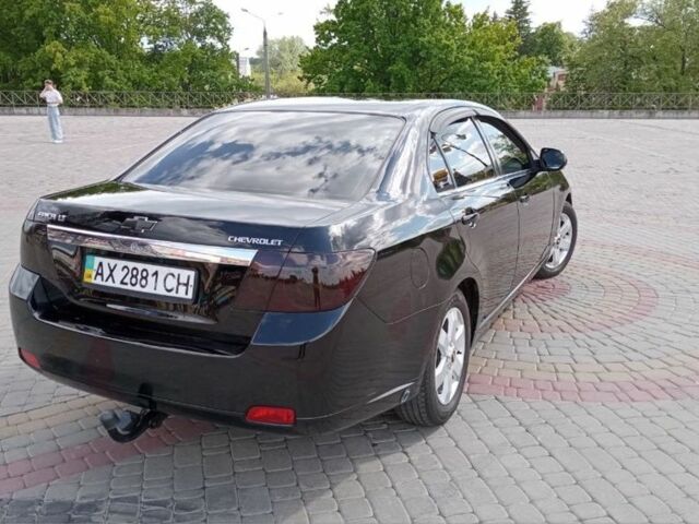 Черный Шевроле Эпика, объемом двигателя 2.5 л и пробегом 145 тыс. км за 6000 $, фото 2 на Automoto.ua