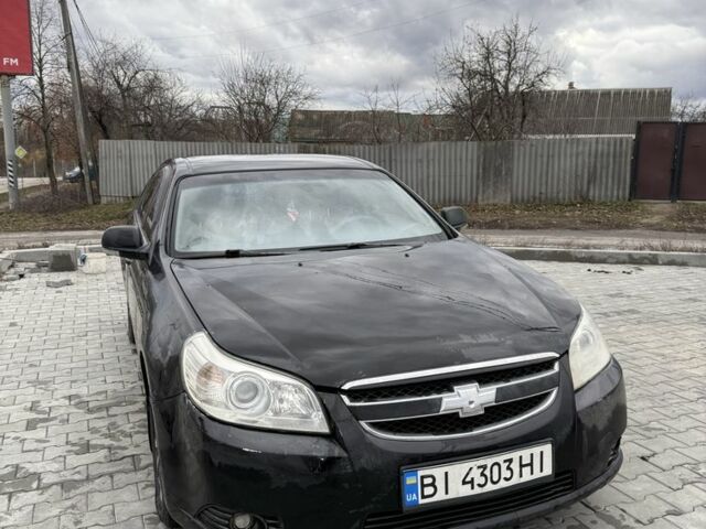 Черный Шевроле Эпика, объемом двигателя 2 л и пробегом 350 тыс. км за 3700 $, фото 2 на Automoto.ua