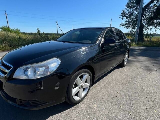 Черный Шевроле Эпика, объемом двигателя 2 л и пробегом 155 тыс. км за 6250 $, фото 2 на Automoto.ua