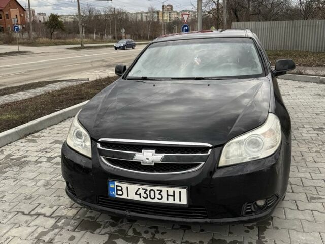 Черный Шевроле Эпика, объемом двигателя 2 л и пробегом 350 тыс. км за 3700 $, фото 1 на Automoto.ua