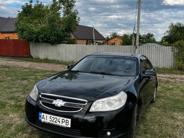 Черный Шевроле Эпика, объемом двигателя 2 л и пробегом 250 тыс. км за 3700 $, фото 2 на Automoto.ua