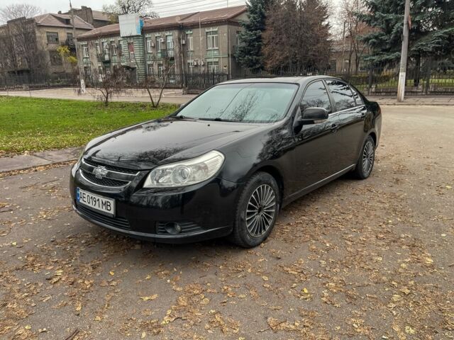 Черный Шевроле Эпика, объемом двигателя 2 л и пробегом 260 тыс. км за 3400 $, фото 1 на Automoto.ua