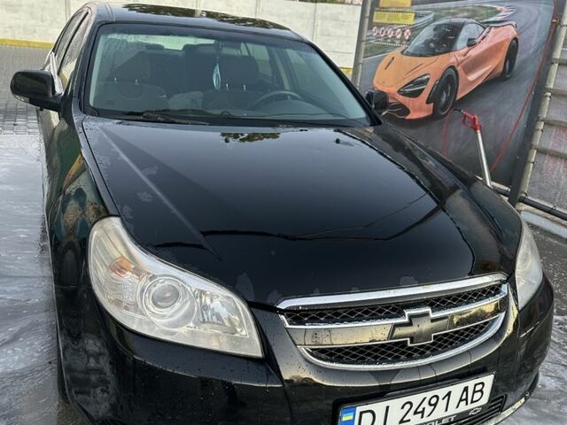 Черный Шевроле Эпика, объемом двигателя 2 л и пробегом 159 тыс. км за 4900 $, фото 1 на Automoto.ua