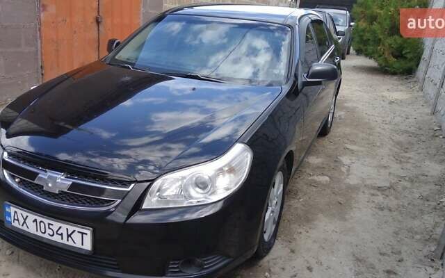 Черный Шевроле Эпика, объемом двигателя 2.49 л и пробегом 250 тыс. км за 5800 $, фото 4 на Automoto.ua