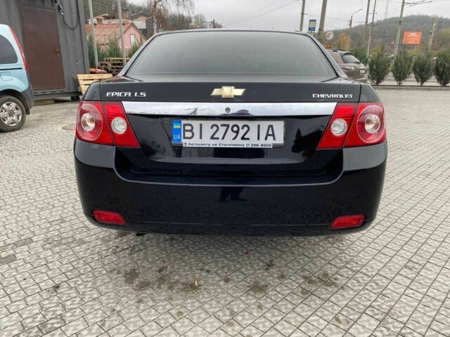 Черный Шевроле Эпика, объемом двигателя 2 л и пробегом 175 тыс. км за 4300 $, фото 3 на Automoto.ua