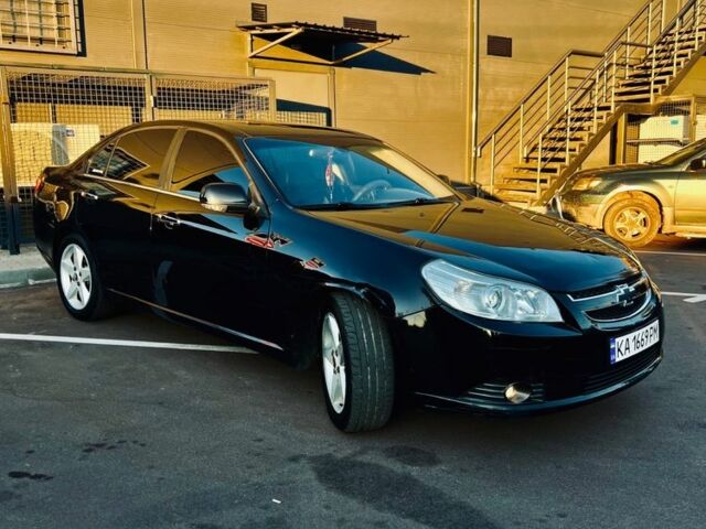 Черный Шевроле Эпика, объемом двигателя 2 л и пробегом 207 тыс. км за 4700 $, фото 6 на Automoto.ua