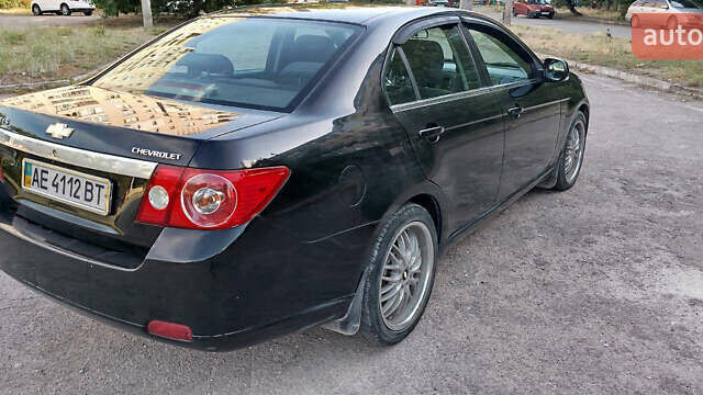 Черный Шевроле Эпика, объемом двигателя 2 л и пробегом 152 тыс. км за 5900 $, фото 11 на Automoto.ua