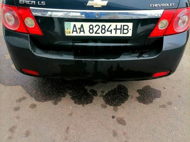 Черный Шевроле Эпика, объемом двигателя 2 л и пробегом 586 тыс. км за 3200 $, фото 1 на Automoto.ua