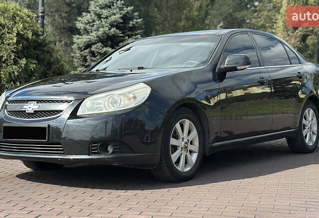 Черный Шевроле Эпика, объемом двигателя 2 л и пробегом 230 тыс. км за 4700 $, фото 1 на Automoto.ua