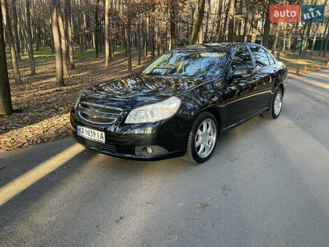 Черный Шевроле Эпика, объемом двигателя 2 л и пробегом 190 тыс. км за 4950 $, фото 1 на Automoto.ua