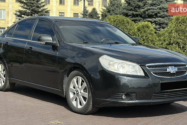 Черный Шевроле Эпика, объемом двигателя 2 л и пробегом 230 тыс. км за 4700 $, фото 4 на Automoto.ua