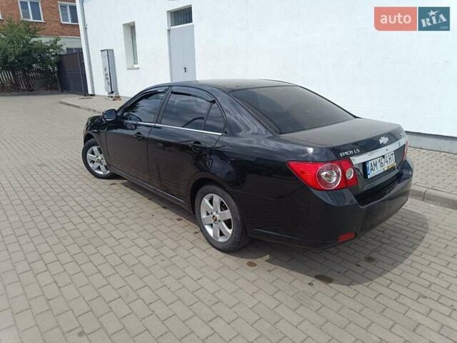 Черный Шевроле Эпика, объемом двигателя 1.99 л и пробегом 162 тыс. км за 5299 $, фото 4 на Automoto.ua