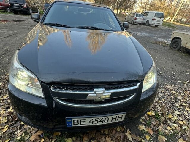 Черный Шевроле Эпика, объемом двигателя 2 л и пробегом 236 тыс. км за 4099 $, фото 2 на Automoto.ua