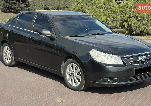 Черный Шевроле Эпика, объемом двигателя 2 л и пробегом 230 тыс. км за 4700 $, фото 5 на Automoto.ua