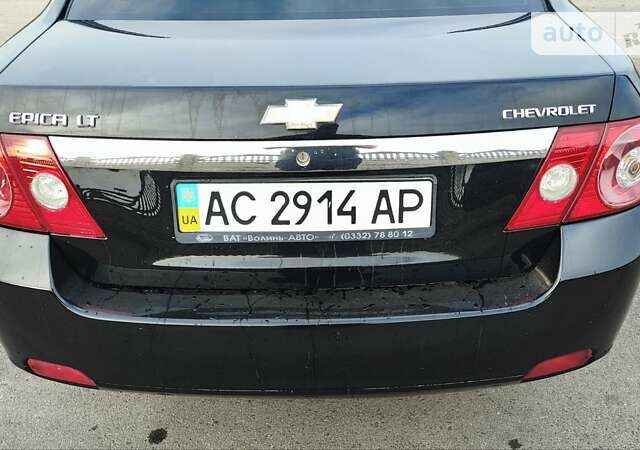 Черный Шевроле Эпика, объемом двигателя 2.49 л и пробегом 173 тыс. км за 6500 $, фото 12 на Automoto.ua