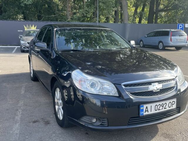 Черный Шевроле Эпика, объемом двигателя 2 л и пробегом 134 тыс. км за 4800 $, фото 14 на Automoto.ua