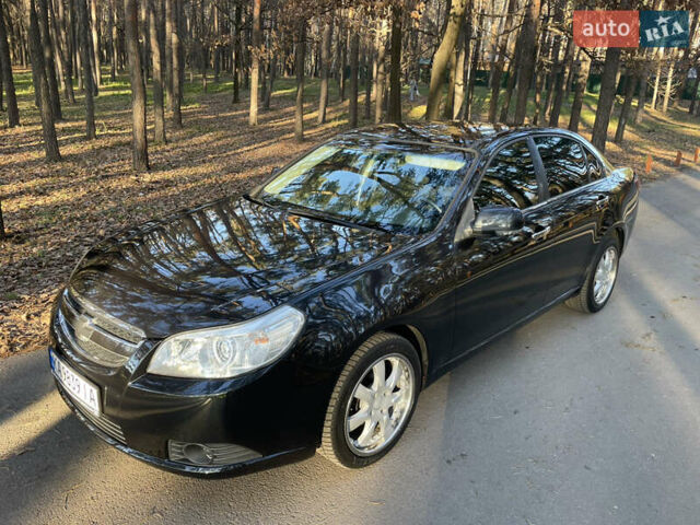 Черный Шевроле Эпика, объемом двигателя 2 л и пробегом 190 тыс. км за 4950 $, фото 12 на Automoto.ua