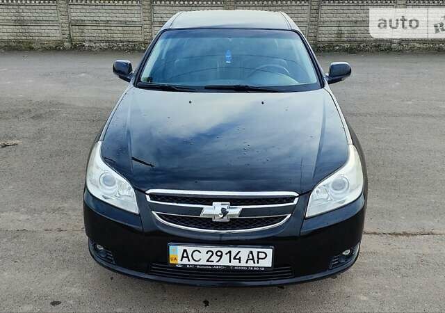 Черный Шевроле Эпика, объемом двигателя 2.49 л и пробегом 173 тыс. км за 6500 $, фото 7 на Automoto.ua
