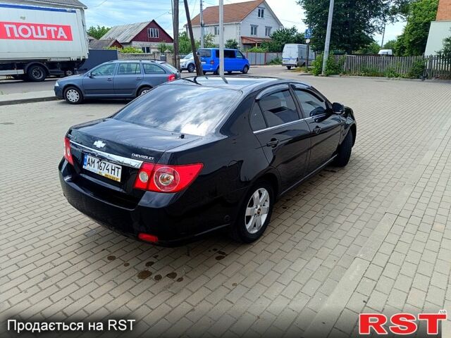 Чорний Шевроле Епіка, об'ємом двигуна 2 л та пробігом 119 тис. км за 4700 $, фото 2 на Automoto.ua