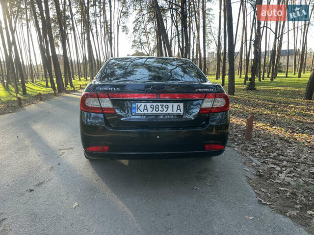 Черный Шевроле Эпика, объемом двигателя 2 л и пробегом 190 тыс. км за 4950 $, фото 5 на Automoto.ua