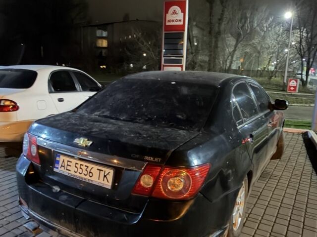 Черный Шевроле Эпика, объемом двигателя 2.5 л и пробегом 250 тыс. км за 1350 $, фото 2 на Automoto.ua